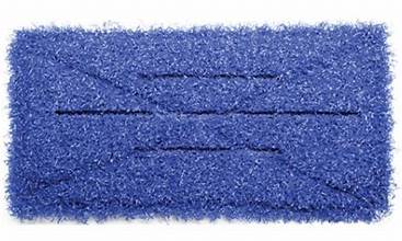 4.75"x10" Blue Tile & Grout Pad - Sold Individually - Square Scrub