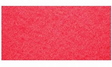 5.25" x 10.25" Red Driver Pad - 20/Case - Square Scrub