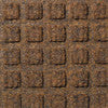 Aqua Block | Dark Brown - 1/4" x 70" x 95" (approx. 6' x 8') Mat