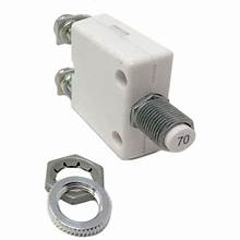 Circuit Breaker - 70A, 250VAC/50VDC Type 2 Push-Button (90 Degree Screw Term)