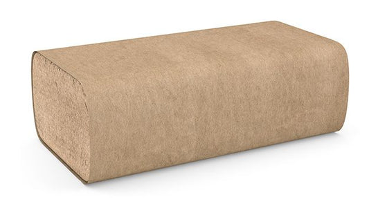 Cascades Pro Multi-Fold Towels - Natural (Brown) - 9" x 9.45" - 1 Ply - 4000/cs - Mfg #H175