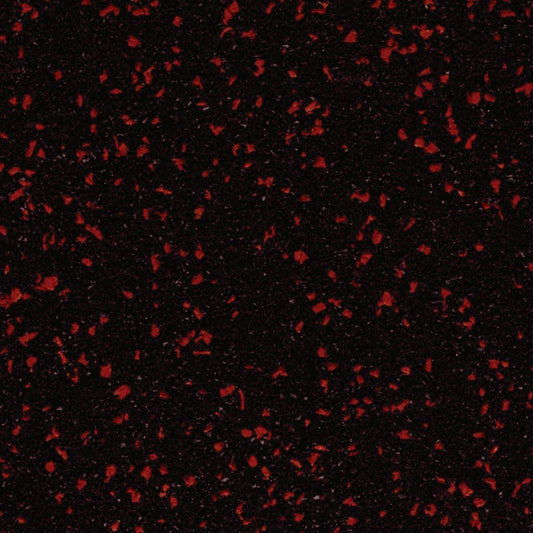 Combination Sport Wedge Tile - Red - 1" x 36" x 4" - Sold as Each