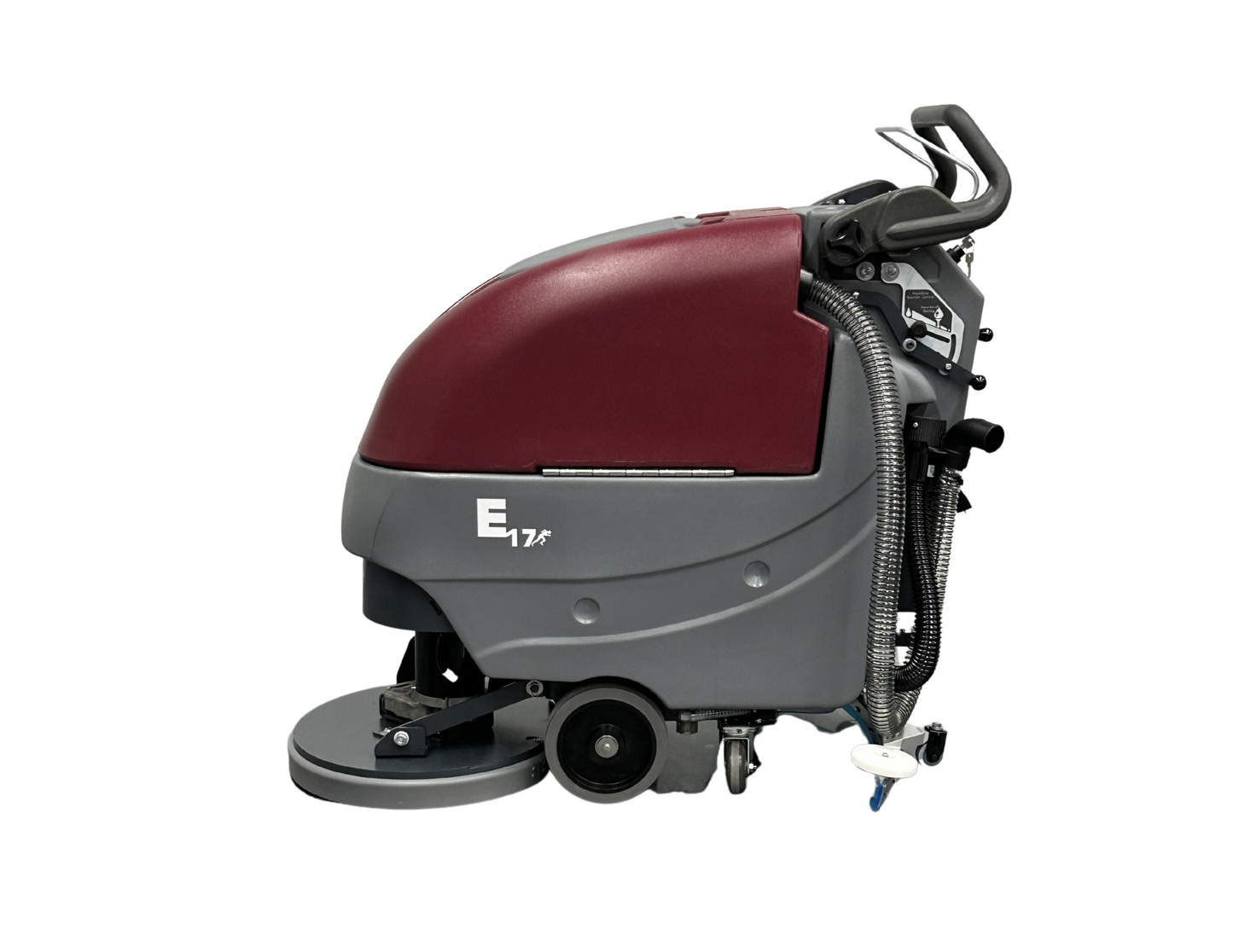 Minuteman E17 Disc Brush Drive AutoScrubber w/Trojan Batteries 12v 105ah w/17” Pad Drivers