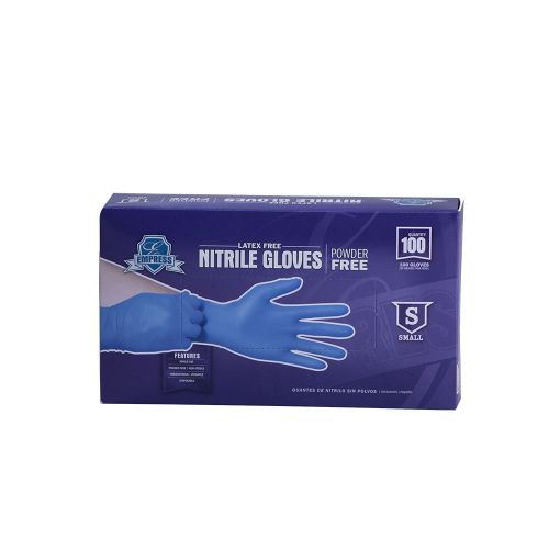 Empress Nitrile General Purpose Exam Glove - 5 mil - Powder Free - Small - Black - 1000/cs - Mfg #ENHDGPPFBLKS5