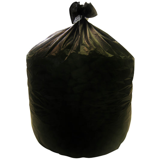 IBS Trash Bags - Low Density - 38 x 58 - 1.5mil - Black - Heavy Duty - 100/cs - Mfg #SL3858150K
