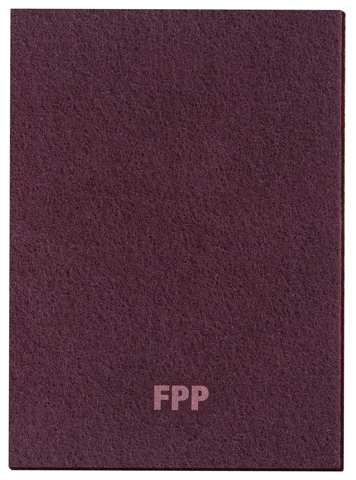 Maroon Dry Strip Floor Pad - 12" x 18" - 10/cs - Mfg #57-FPP-12x18