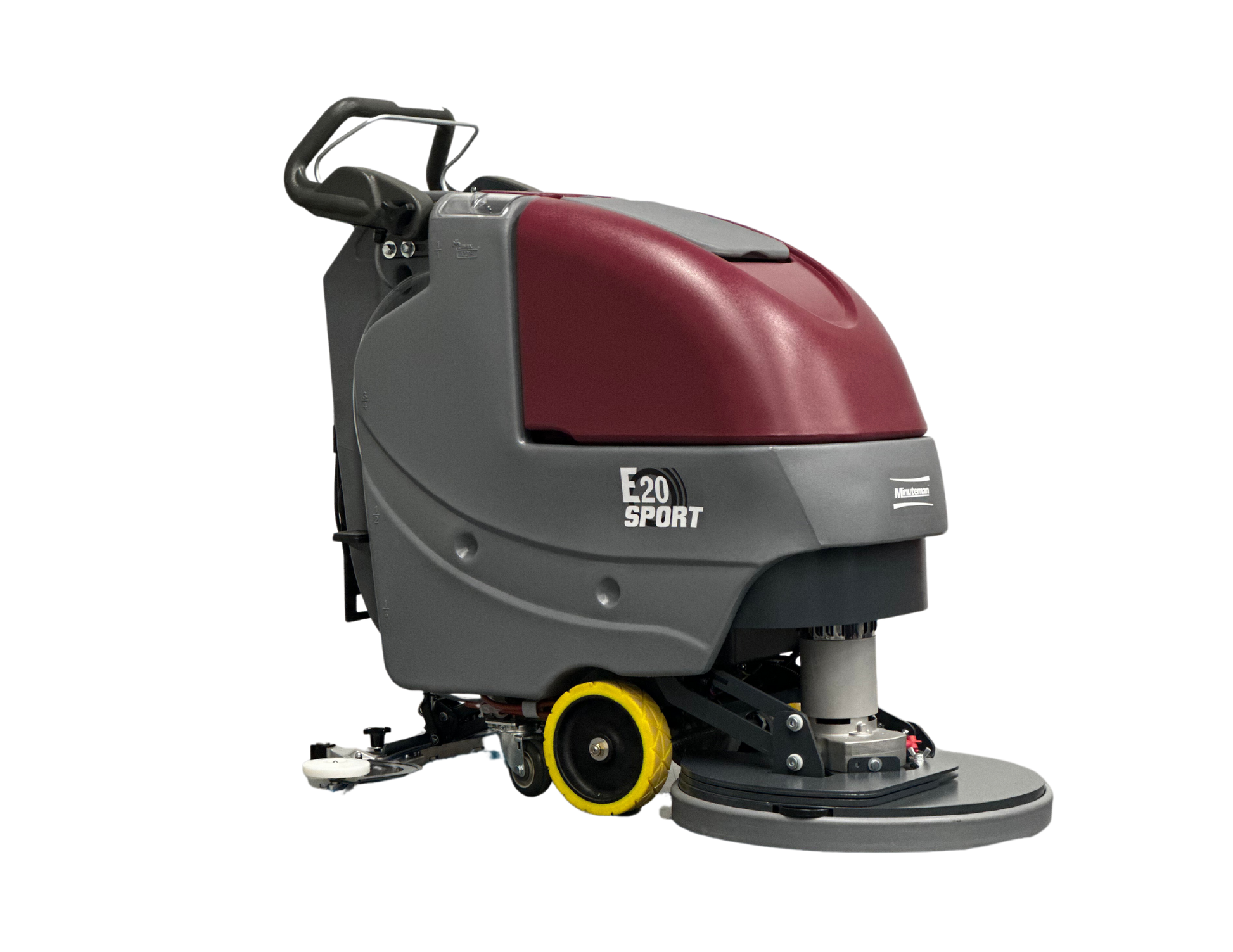 Minuteman E 20 Sport Disc Traction Drive AutoScrubber w/on-board charger w/ 20" Pad Driver - w/ 12V - 155AH Lead Acid Batteries