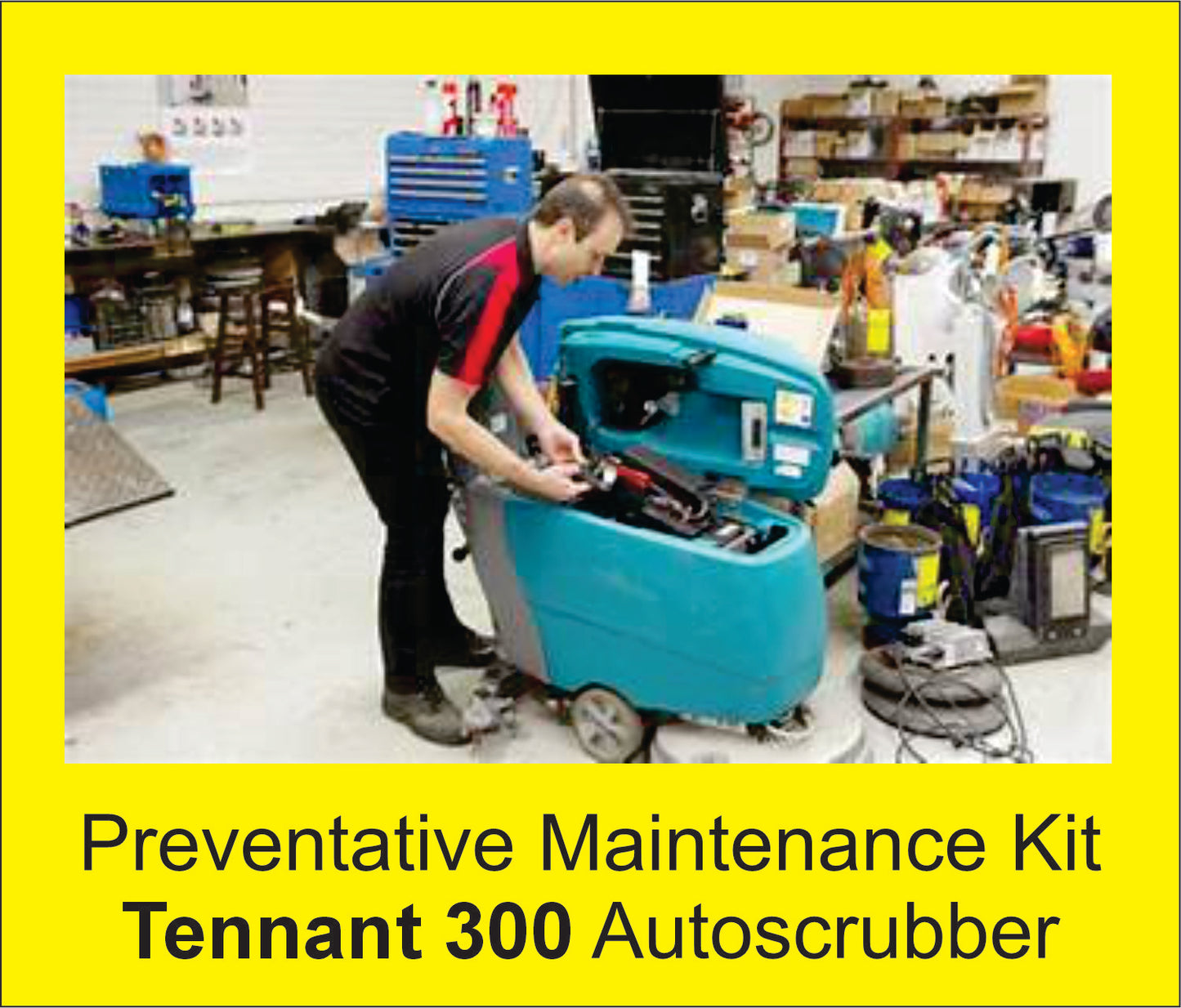 Preventative Maintenance Kit - Tennant 300 - Basic Kit for 500mm (20")