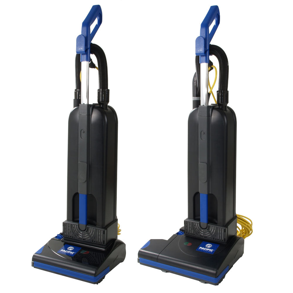 Pacific V15ED Dual Motor Upright Vacuum - Cleaning Width 15"