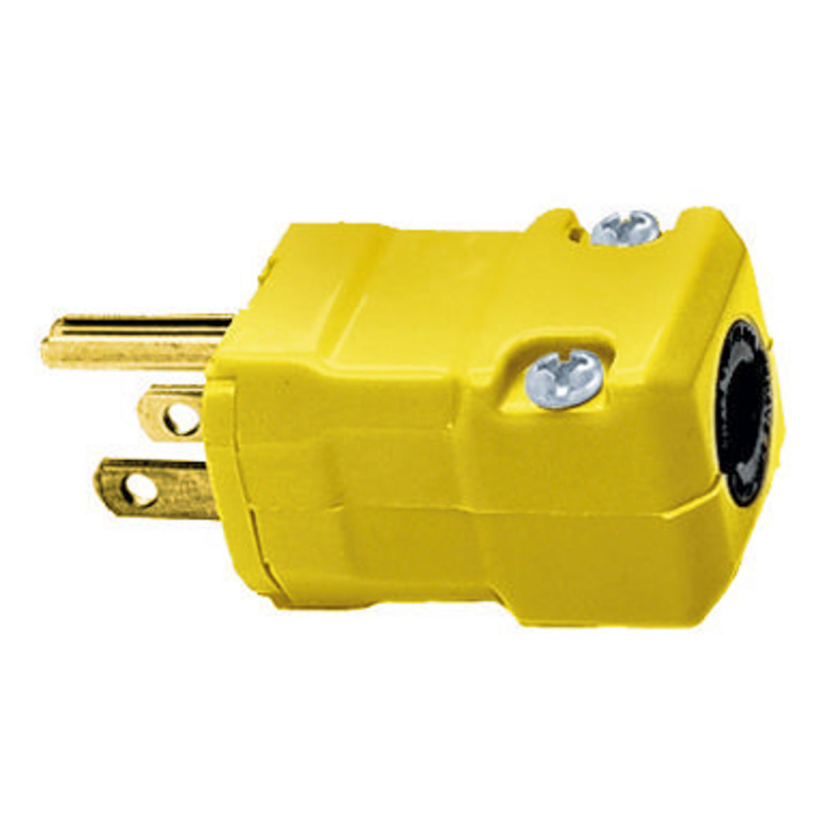 Plug - male - 15A/125V 3 Prong Nylon