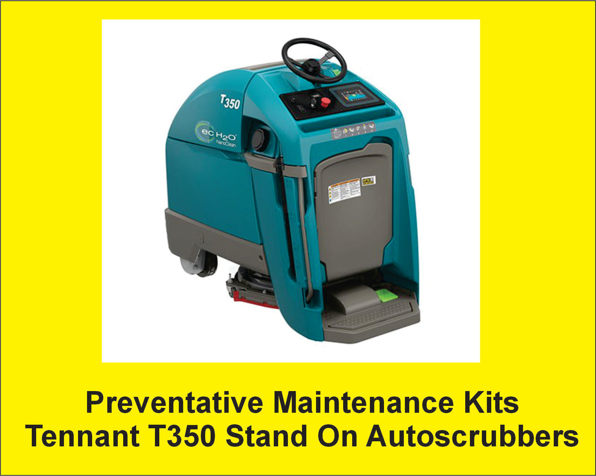 Preventative Maintenance Kit - Tennant T350 - Replacement Squeegee Blades Only - 500mm - (20")