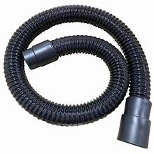 Vacuum Hose - 1.5" x 10' - BLACK w/ 1.5" Cuffs