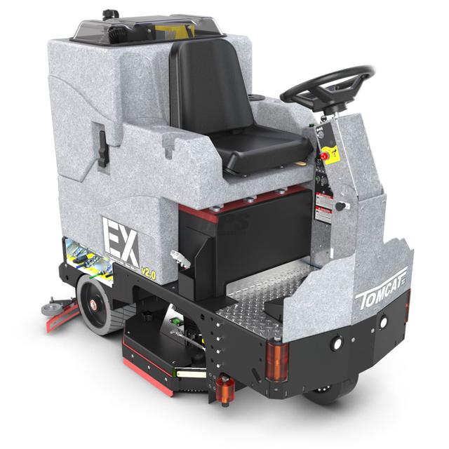 Tomcat EX Ride On Autoscrubber 37" w/ Lead Acid Batteries