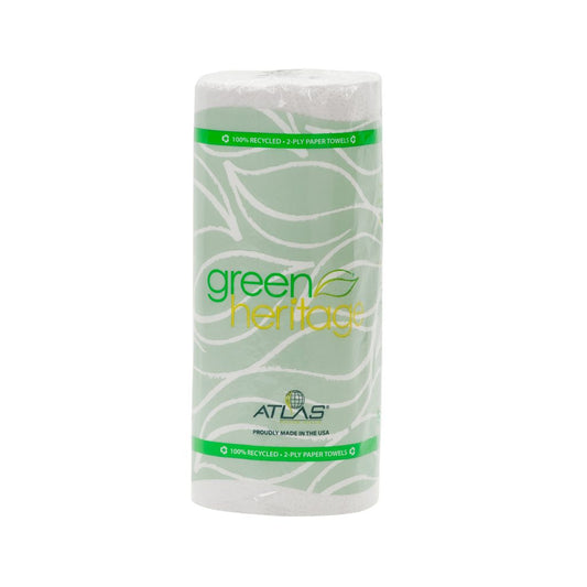 Green Heritage Resolute Pro Kitchen Towel  11" x 8" - 2-Ply - 85 sheets per roll - 30/cs
