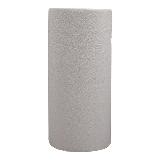 Empress Kitchen Roll Towel - White - 2 ply - 8" x 11" - 250 sheets per roll - 12/cs - Mfg #E212250