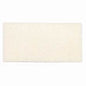 5.25" x 10.25" White Pad 1" thick - 16/Case - Square Scrub