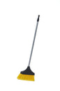 ABCO Large Angle Broom w/ Plastic Cap - Metal Handle - Flagged Yellow Bristles - 12/cs - Mfg #BR-1024MH
