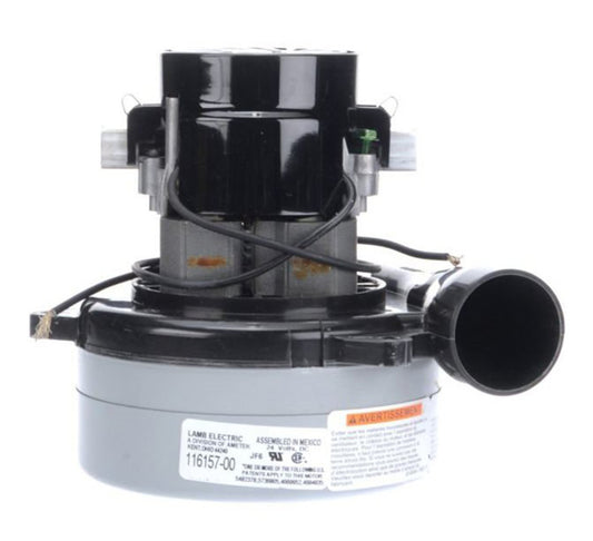 Ametek Vacuum Motor 116157-00 - TD 24v, 2 Stage - 5.7D - w/ 1.5"  inlet tube - various manufacturers