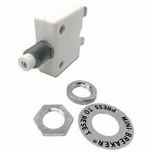 Circuit Breaker - Push Button - 18 AMP, 250VAC/50VDC Type 1