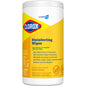 Clorox Disinfecting Wipes - Lemon Fresh - 7" x 8" - 75ct - 6/cs - Mfg #15948