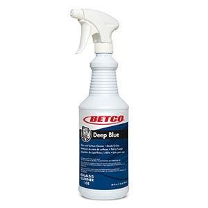 Betco Deep Blue Glass Cleaner - Ready to Use (RTU) - Ammoniated - 12 quarts/cs