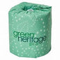 Green Heritage Pro Bath Tissue - 4.4" x 3.1" - 2 Ply - 500 sheets per roll - 96/cs - Mfg #275