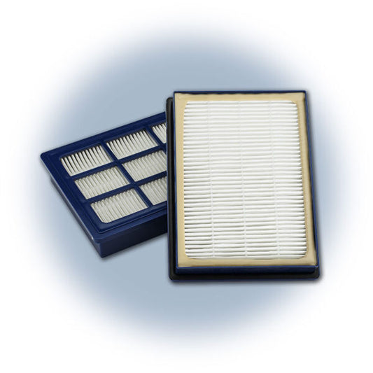 Exhaust Filter - Advance Spectrum S12, D12, S15, D15, GU Carpetmaster, VU500 & VacRide 3400 Hepa H13 - 10 filter/pkg
