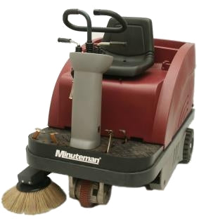 Minuteman Kleen Sweep® 40R Rider Sweeper w/ Lead Acid Batteries 240ah
