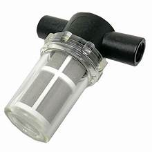 Inline Strainer with Female NPT Ends — 80 Mesh, Fits NSS Wrangler