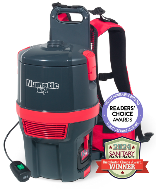 NACE Backpack Vacuum w/ Basic Tool Kit - 150NXH - ASTB2 - Lithium Battery