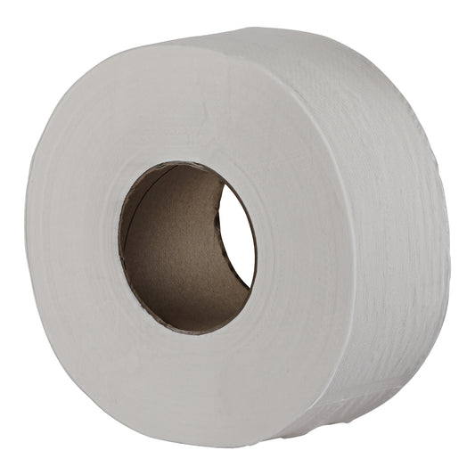Nova Jumbo Jr. Toilet tissue - 2 ply - 3.3" x 1000' - 575 sheets - White - 9" - 12/cs