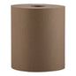 Nova 8" x 800' Roll Towels - 1 ply - Brown (Natural) - 6/cs