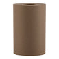 Nova 8" x 350' Roll Towels - 1 ply - Brown (Natural) - 12/cs
