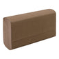 Nova Multi-Fold Towels - 9.125" x 9.45" - 1 ply - Brown (Natural) - 4000/cs