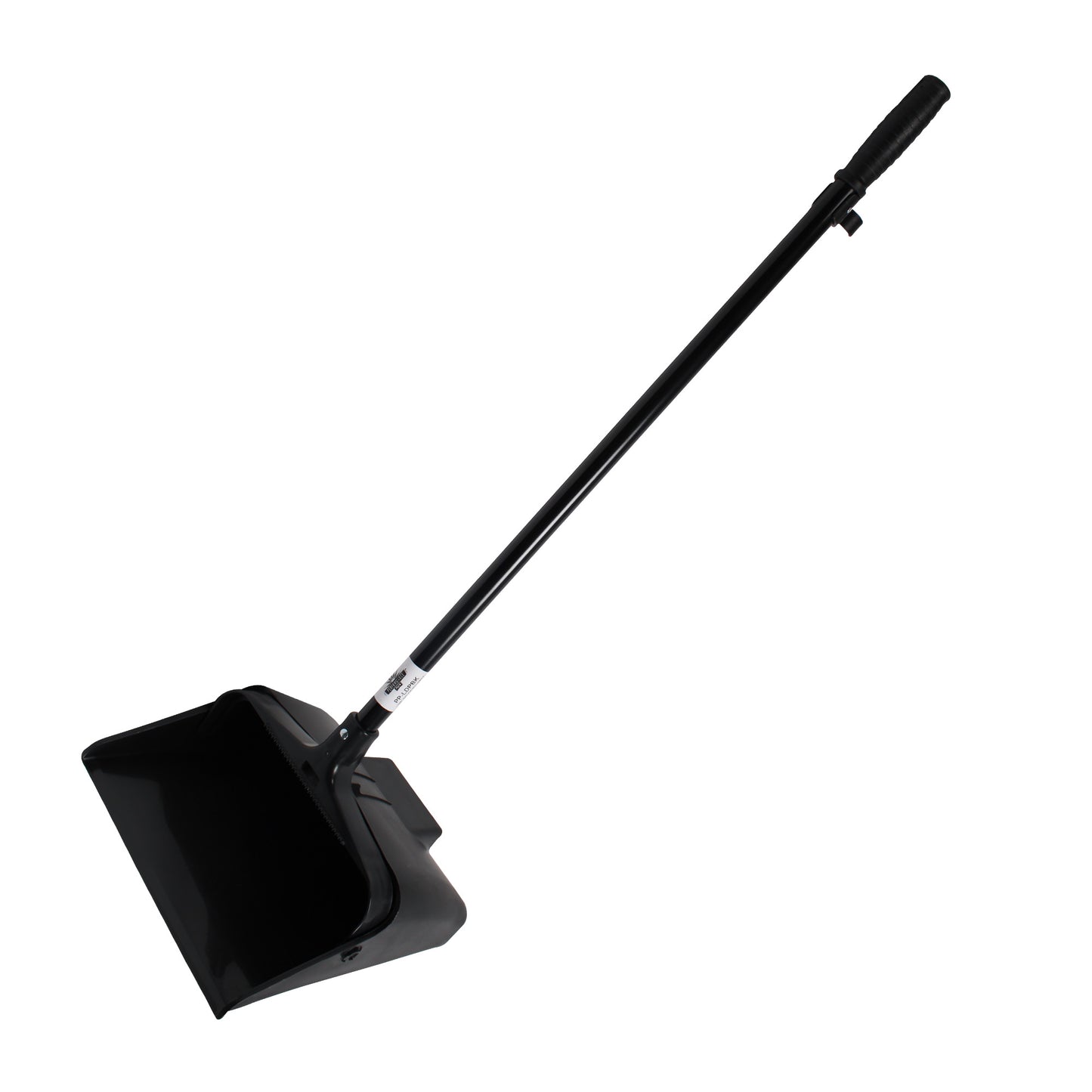 Performance Plus Lobby Dust Pan w/ 36" Metal Handle - Black - Each