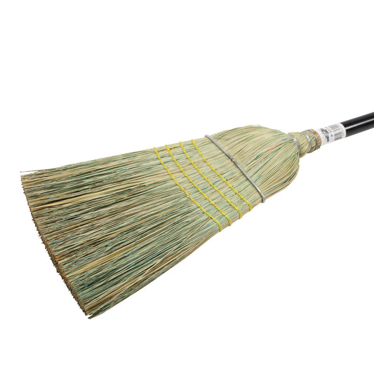 Performance Plus  #28 Warehouse Broom Blended Corn  42" x 1 1/8" Black Handle  6/cs - Mfg #P33134
