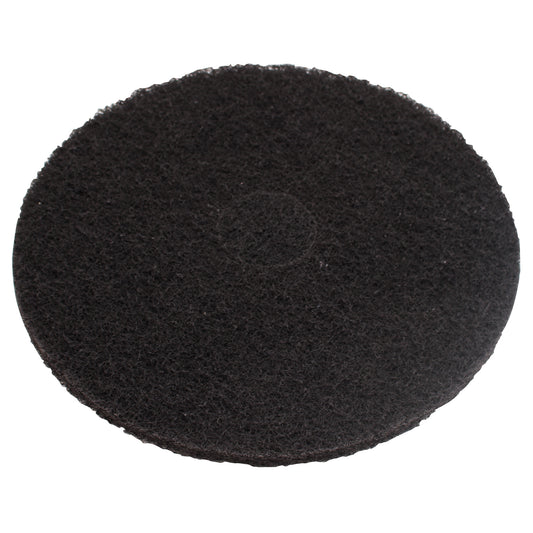 Performance Plus Black 17" Stripping Pads - 5/cs