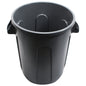 Performance Plus 32 gallon round trash can - Gray - Each