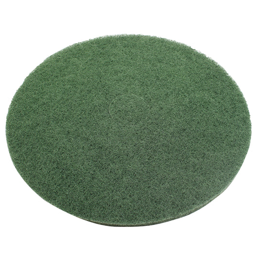 Performance Plus Green 20" Scrubbing Pads - 5/cs