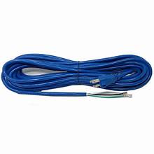 Power Cord - 37.5 Ft. 18/3 SJT, 300 Volt, Blue, - No Plug End