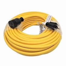 Power Cord - 75 Ft., 14/3 SJTW, 300 Volt Extension Cord, Yellow
