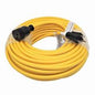 Power Cord - 75 Ft., 14/3 SJTW, 300 Volt Extension Cord, Yellow