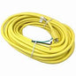 Power Cord - 75 Ft., 14/3 STW, 600 Volt Power Cord, Yellow, - No End Plug