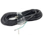 Power Cord 50 Ft., 18/3 SJT, 300 Volt, Black, - No Plug End