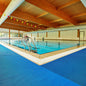 Sanipath Wet Area Matting - Blue - 3/8" x 4' x 33' Roll