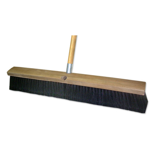 Black Tampico Push Broom 24" - Each - Mfg #BH-11004