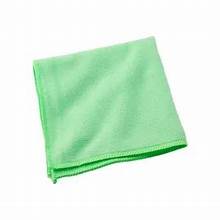 Victoria Bay Cleaning Cloth 16 x16 IN Microfiber Green - 24/Pack