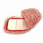 Microfiber Pocket Backing Looped End Pad - Red - 5" x 18" - Each - Mfg #WAVEPOCKETR18