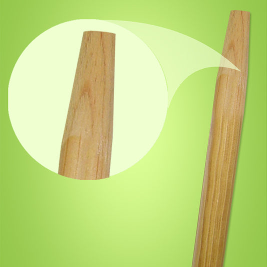 ABCO Tapered Broom Handle - Wooden - 60" x 1-1/8" - Each - Mfg #01113