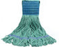 Wet Mop Looped End Cotton/Synthetic Blend - Blue - Large - w/ Wide Band - 12/cs - Mfg #CLM-303LWB